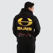 [Nena and Pasadena AFL] Gold Coast Suns AFL Season Hoodie Jet Black