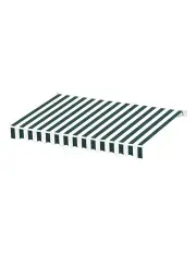 [Instahut] Retractable Awning Sunshade 3mx2.5m in Green White