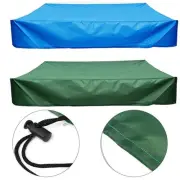 Dustproof Children's Toy Sandpit Cover Multiple Sizes Available Green/Blue