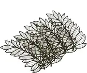 TEMPNAP 5Pcs Floral Embroidered Lace Patch Delicate DIY Applique for Clothing Bags and Crafts Unique Design for Decoration and Repair