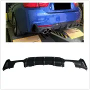 1Pc Performance Style Rear Bumper Diffuser For BMW 3 Serie F30 F31 2012-20 Black