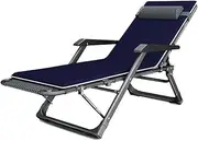 Recliner Folding Lunch Break Lazy Sofa Balcony Home Leisure backrest Beach Office nap Bed Portable Chair