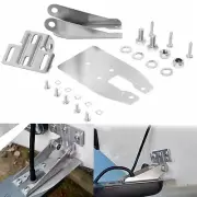 0101200611 Transom Mount with Spray Sheild For 4pin, 8pin 12pin transducer
