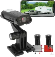Reverse Hitch Guide Camera, Wireless Backup Camera for Car RV Truck Trailer