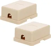 Sturdy Single Hole Phone Line Splitter Telephone Connector Phone Splitter Line Adapter Easy Install Telephone Junction Box