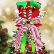 Christmas Tree Topper, Tree Topper,Christmas Tree Decorations with Elf Legs a...