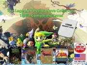 Unlocked The Legend of Zelda Saves Completed GameCube Memory Card