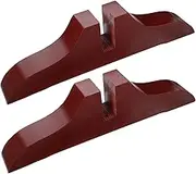 Cabilock 2pcs Screen Base Plastic Stand Partition Support Brackets Plastic Divider Base Freestanding Curtain Room Divider Fishing Decor Room Divider Bracket Home Room Board Furniture Office
