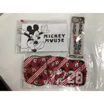 〔迪士尼 DISNEY〕迪士尼B6環保夾鏈袋+口罩+口罩掛繩－米奇MICKEY 防疫用品 ㊕兒童節禮物 生日禮物㊕