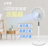 在飛比找momo購物網優惠-【勳風】14吋超循環涼風扇/電風扇/循環扇(BHF-K017