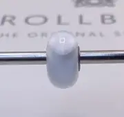 Trollbeads White Armadillo Glass Bead