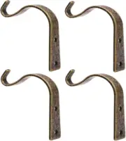 Iron Wall Hooks Metal Heavy Duty Plant Hanger Bracket Coat Hook Decorative Hook