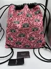 Stylish!* YSL Saint Laurent Drawstring Backpack, Bag, Shoulder Bag Unisex NWT