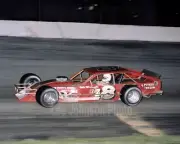 1983 Mike McLaughlin Modified at New Smyrna 4x6 print - free shipping