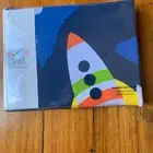Double Bed Happy Kids SPACE Quilt Cover Set Doona cover + 12 pillow cases