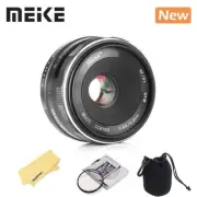 Meike 25mm F1.8 Large Aperture MF Prime Fixed Lens M4/3 Mount for Olympus Lumix