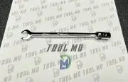 Snap-on Tools USA NEW 12mm Metric 12pt Flex-Head Open-End Combo Wrench FHOM12B