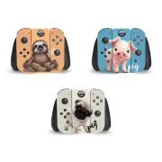 ANIMAL CLUB INTERNATIONAL FACES VINYL SKIN FOR NINTENDO SWITCH JOY CONTROLLER