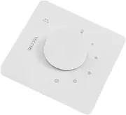 GANAZONO Volume Control Switch Speaker Selector Switch Sound Adjustment Knob Tone Switch Panel Audio Input Selector Audio Tone Control Speaker Volume Control Wall Switch Plastic White