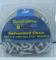 Tie-Down Engineering 95135 5/16`` x 6ft Galvanized Anchor Chain