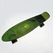 22'' 56cm Green New Beginners Cruiser Skateboard Complete Sets