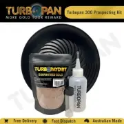 TURBOPAN PAYDIRT 300 PROSPECTING KIT GUARANTEED GOLD (GREEN OR BLACK PAN)