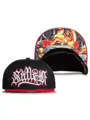 Sullen Men's Hey Ruca Snapback Hat Tattoo Style Classic Car Script Baseball Cap