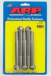 ARP 745-4500 1/2-20" x 4.500 UHL 6-Point Stainless Steel Bolt Kit - 5 Piece