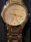 Woman's Citizen Eco-Drive Watch ⌚ Mop. Dial,,new In Case