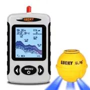 Wireless Sonar Fish Finder with Wireless Sensor 45M/147.6FT Depth FFW718LA tps1