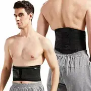 Instant Back Pain Relief Adjustable Lumbar Support Belt