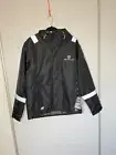 NWT Helly Hansen Black Aker Work wear winter jacket men's Sz L w/Logo