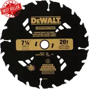 7-1/4" 20T ATB Thin Kerf Saw Blade for Wet Lumber & Pressure Treated