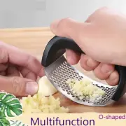New Multi-function Grinding Slicer Stainless Steel Garlic Ginger Press Hand Held