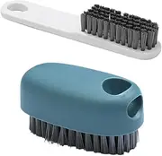 BESPORTBLE 1set Laundry Scrub Brush Portable Household Clothes Shoes Cleaning Brush Durable Bristles for Scrubbing for Home Bathroom Laundry and Travel Use 2pcs