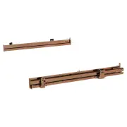 Bosch Full extension clip rails, level independent, pyrolytic suitable, stainless steel HEZ638070