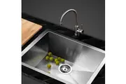 Cefito Kitchen Sink 51X45CM Stainless Steel Basin Single Bowl Silver