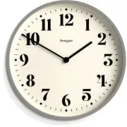 Newgate Number Two Wall Clock - Matte Posh Grey - UK BRAND