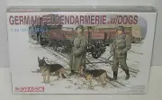 Dragon 1/35 6098 WWII German Feldgendarmerie With Dogs Military Police
