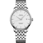 MIDO 美度 BARONCELLI 永恆矽游絲天文台認證機械錶-銀X40MM M0274081103100