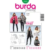 NEW Burda 7313 Women's Coat Pattern By Spotlight
