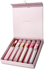 ROSEGOLD ROSEBOX Complete Set of 6 Serums for Growth of Eyelashes, Eyebrows, Hair and Nails - Lip Plumping - Against Dark Circles - Naturally Vegan