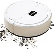 Opilroyn Robot Vacuum | Multifunctional Floor Cleaning Robot 1000pa | Self-Cleaning Auto Dust Cleaner Device Portable Housekeeping Robot for Floor Low Pile Carpet