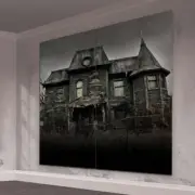 STEPHEN KING'S IT CHAPTER 2 NEIBOLT HOUSE WALL DECORATING KIT (2pc)~ Party
