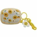 Cute Daisy Flower Charm Earphone Cover For Apple Airpods 3rd/Pro/2nd Gen Case