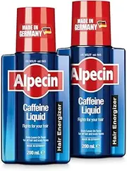 Alpecin Caffeine Liquid 2x 200ml | Natural Hair Growth Tonic Serum for Men | Energizer for Strong Hair | Hair Care for Men Made in Germany