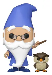 Sword in the Stone - Merlin With Archimedes Pop! Vinyl