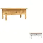 Coffee Table End Sofa Table Home Furniture Mexican Pine Corona Range vidaXL