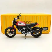 TSM Ducati Scrambler Icon 803CC 2015 Rosso TSMMC004 Red Motorcycle Diecast 1/12