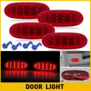4PCS For Dodge Durango Ram 1500 2500 3500 Front Inner Door Panel Reflector Light